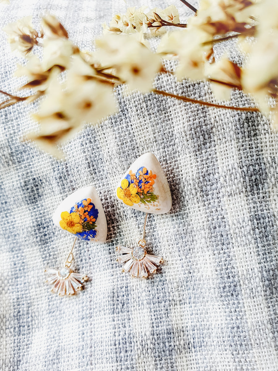 Hikaru Floral Earrings
